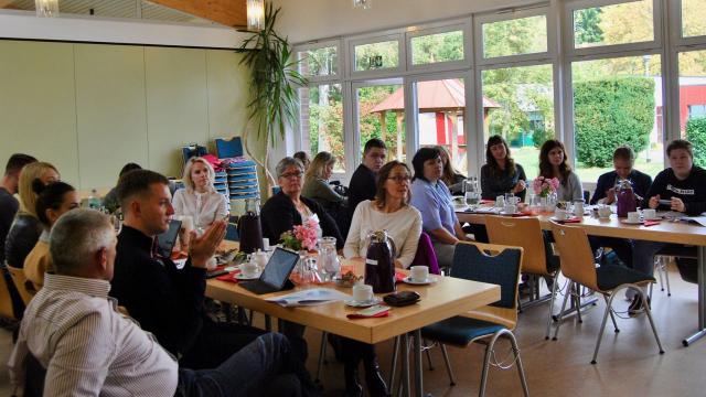 Russische Gäste in Göttingen.